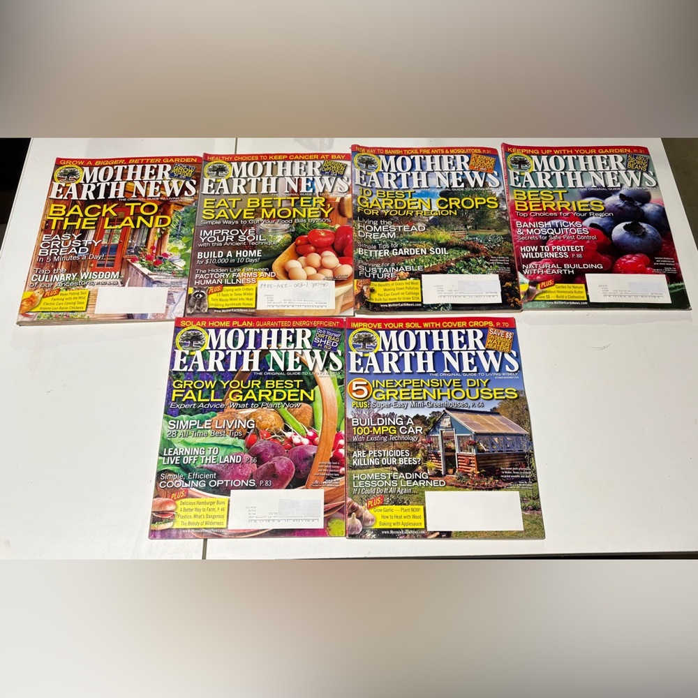 Mother Earth News Magazine Bundle Issues 231-236 (12/2008-11/2009)